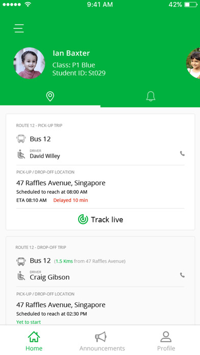 Emulate iPhone app School Bus App - AVLView using MyAndroid Emulate iPhone app School Bus App - AVLView using MyAndroid