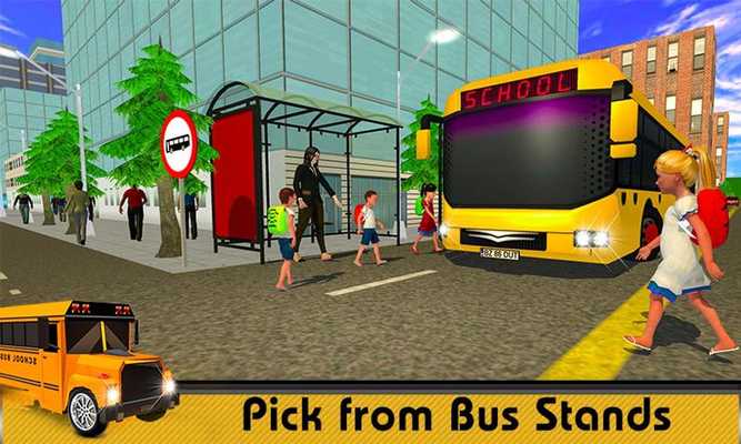 Emulate Android APK School Bus Simulator Game Modern City Coach Driver