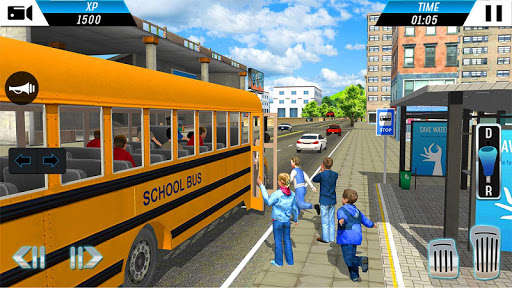 Run android online APK School Bus Transport Driver 2019 from MyAndroid or emulate School Bus Transport Driver 2019 using MyAndroid