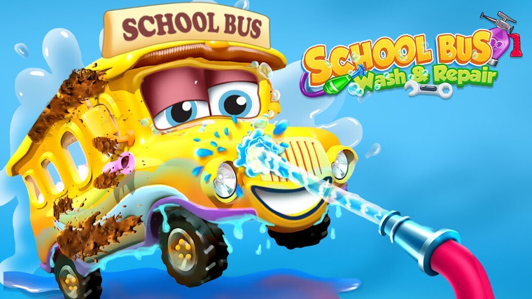 Run android online APK School Bus Wash  Repair Game from MyAndroid or emulate School Bus Wash  Repair Game using MyAndroid