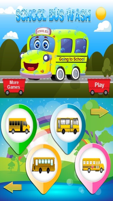Emulate iPhone app School Bus Wash Salon Best Auto Cleaning & Washing using MyAndroid