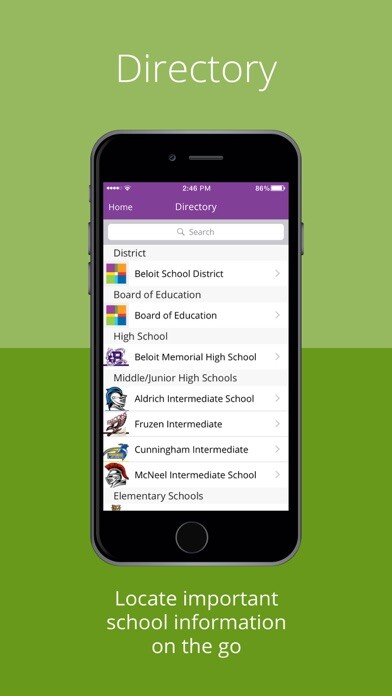 Emulate iPhone app School District of Beloit using MyAndroid Emulate iPhone app School District of Beloit using MyAndroid