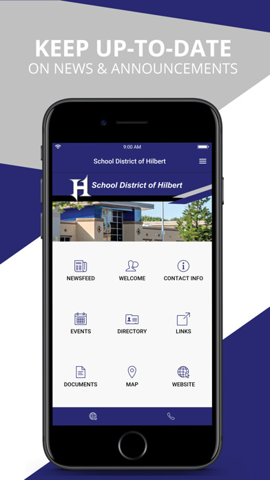 Emulate iPhone app School District of Hilbert using MyAndroid Emulate iPhone app School District of Hilbert using MyAndroid