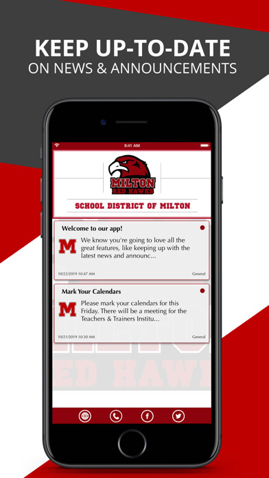 Emulate iPhone app School District of Milton using MyAndroid Emulate iPhone app School District of Milton using MyAndroid