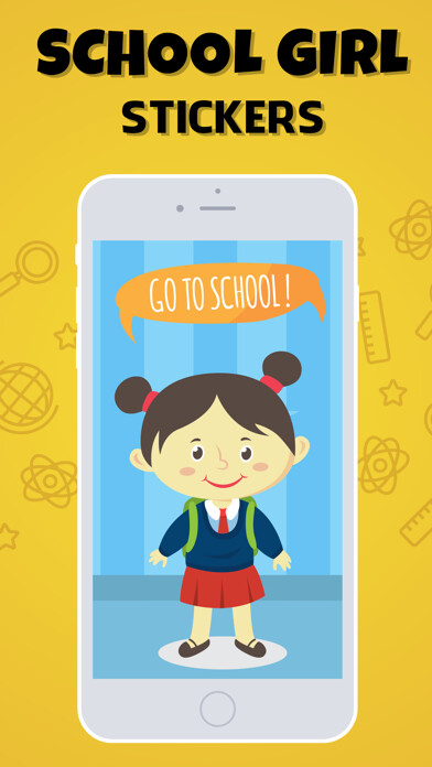 Emulate iPhone app School Girls Stickers using MyAndroid Emulate iPhone app School Girls Stickers using MyAndroid