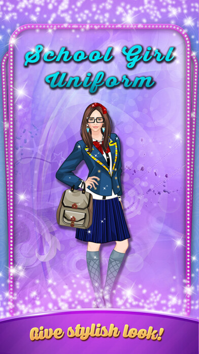 Emulate iPhone app School Girl Uniform - Dressing game for girls using MyAndroid
