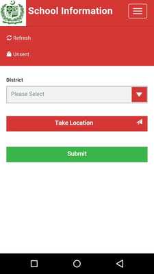 Emulate Android APK School GIS Information