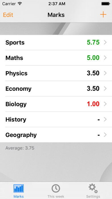 Emulate iPhone app School Marks Manager using MyAndroid Emulate iPhone app School Marks Manager using MyAndroid