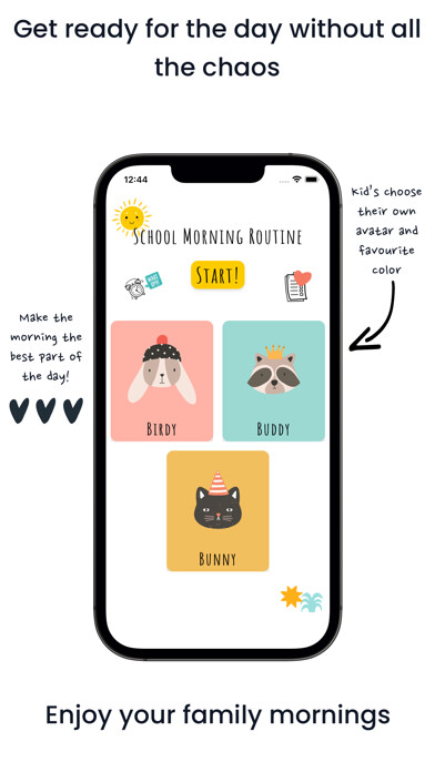 Emulate iPhone app School Morning Routine using MyAndroid Emulate iPhone app School Morning Routine using MyAndroid
