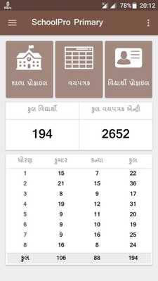 Emulate Android APK SchoolPro Primary
