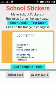 Emulate Android APK School Stickers Emulate Android APK School Stickers