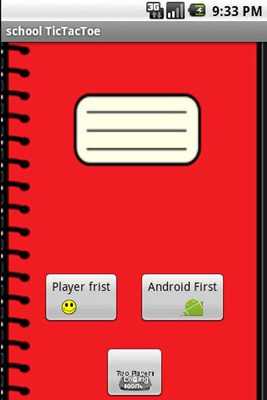 Emulate Android APK school TicTacToe Emulate Android APK school TicTacToe