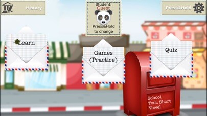 Emulate iPhone app School Tool: Short Vowel using MyAndroid Emulate iPhone app School Tool: Short Vowel using MyAndroid