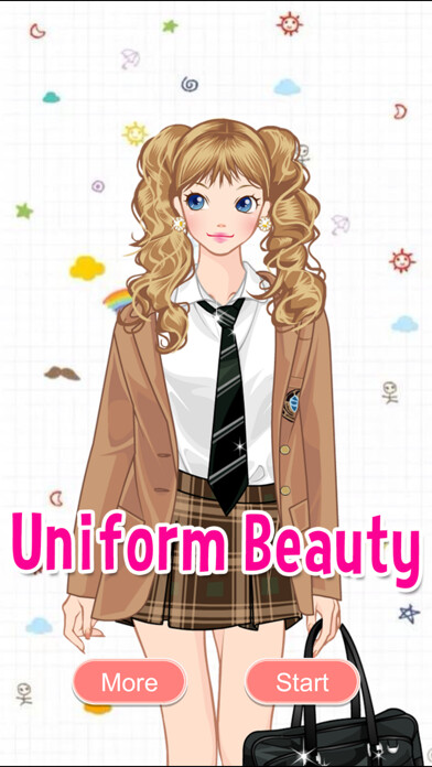 Emulate iPhone app School Uniform Beauty Girl Dress Up Prom Salon using MyAndroid Emulate iPhone app School Uniform Beauty Girl Dress Up Prom Salon using MyAndroid
