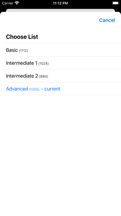 Emulate iPhone app School VocApp using MyAndroid