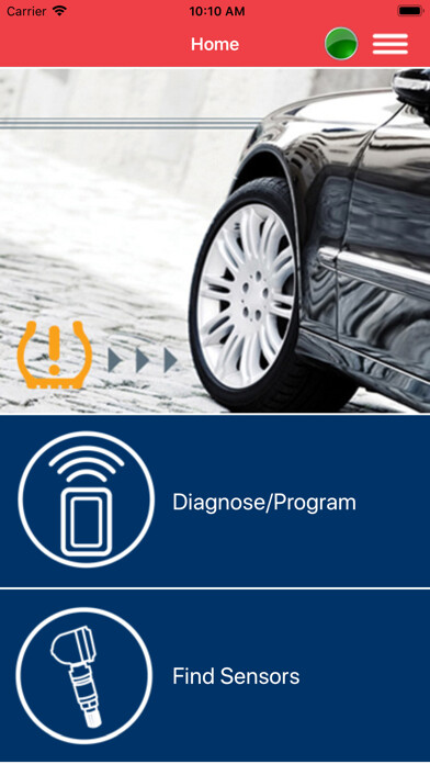 Emulate iPhone app Schrader TPMS using MyAndroid