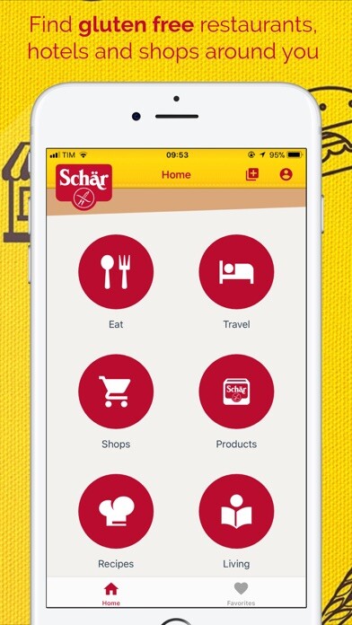 Emulate iPhone app Schär Gluten Free using MyAndroid Emulate iPhone app Schär Gluten Free using MyAndroid