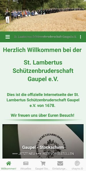 Run android online APK Schützenbruderschaft Gaupel from MyAndroid or emulate Schützenbruderschaft Gaupel using MyAndroid