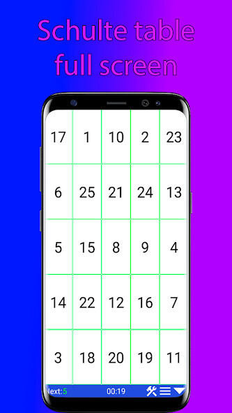 Run android online APK Schulte table in full screen from MyAndroid or emulate Schulte table in full screen using MyAndroid Run android online APK Schulte table in full screen from MyAndroid or emulate Schulte table in full screen using MyAndroid