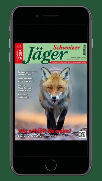 Emulate iPhone app Schweizer Jäger using MyAndroid