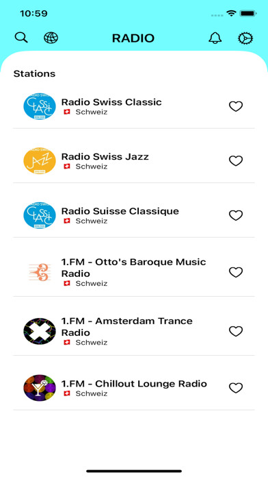 Emulate iPhone app Schweiz Radiosender live hören using MyAndroid Emulate iPhone app Schweiz Radiosender live hören using MyAndroid