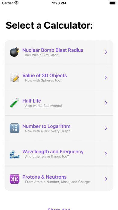 Emulate iPhone app Science Calc using MyAndroid