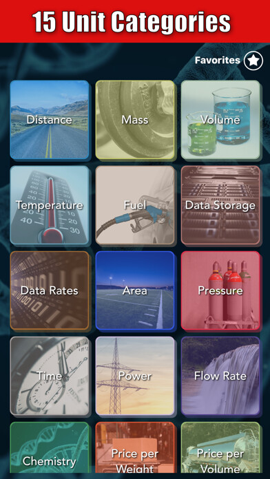 Emulate iPhone app Science Converter using MyAndroid