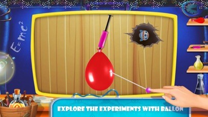 Emulate iPhone app Science Experiments - Balloon using MyAndroid