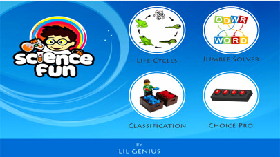Emulate iPhone app ScienceFun using MyAndroid