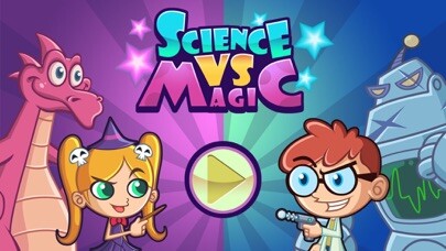 Emulate iPhone app Science vs.Magic-2 Player Game using MyAndroid Emulate iPhone app Science vs.Magic-2 Player Game using MyAndroid