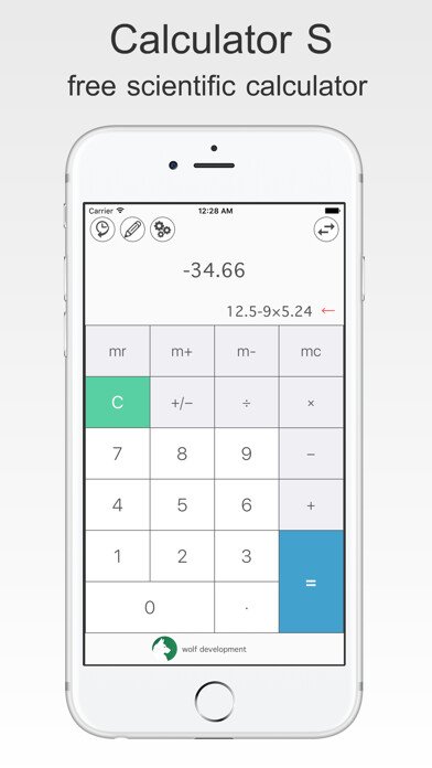 Emulate iPhone app scientific Calculator S+ using MyAndroid Emulate iPhone app scientific Calculator S+ using MyAndroid