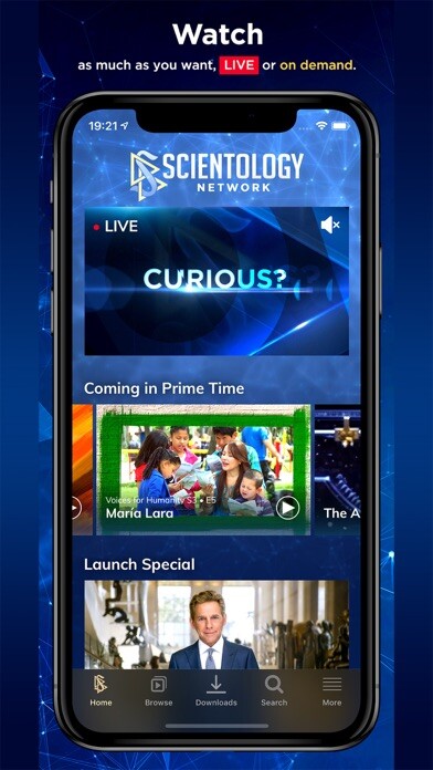 Emulate iPhone app Scientology Network using MyAndroid Emulate iPhone app Scientology Network using MyAndroid