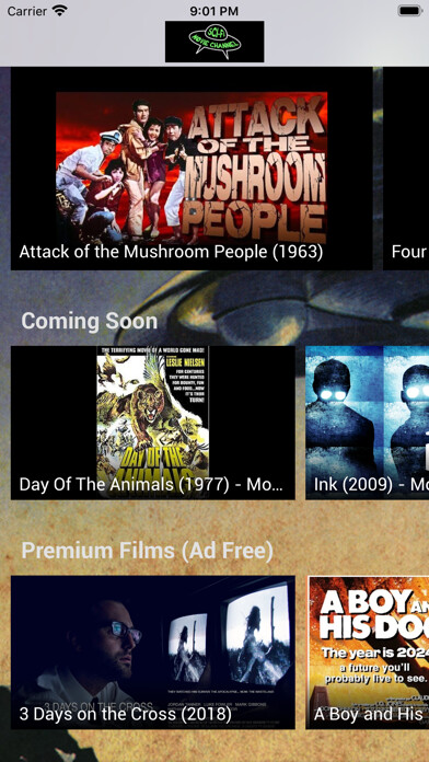 Emulate iPhone app SciFi Movie Channel using MyAndroid Emulate iPhone app SciFi Movie Channel using MyAndroid