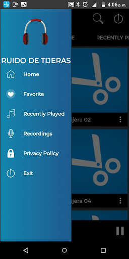Run android online APK Scissors noise from MyAndroid or emulate Scissors noise using MyAndroid