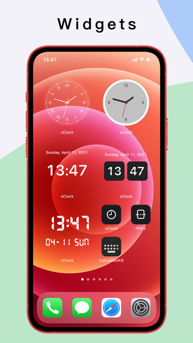 Emulate iPhone app sClock - Floating Widgets using MyAndroid Emulate iPhone app sClock - Floating Widgets using MyAndroid