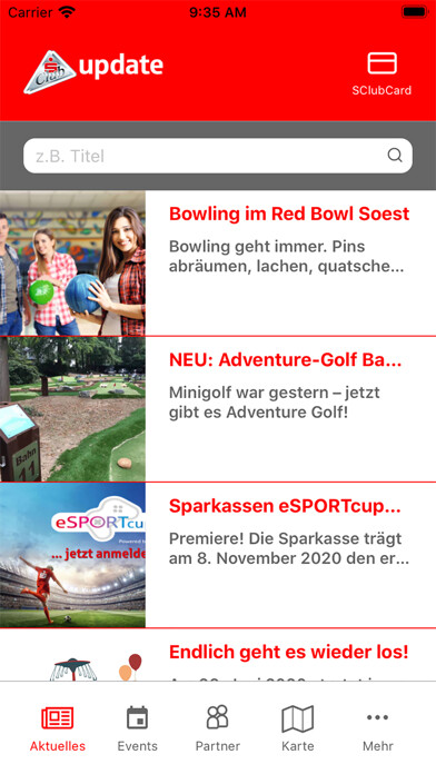 Emulate iPhone app S-Club Hellweg-Lippe using MyAndroid Emulate iPhone app S-Club Hellweg-Lippe using MyAndroid
