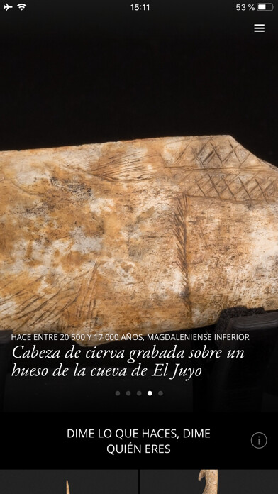 Emulate iPhone app SC Museo de Altamira using MyAndroid