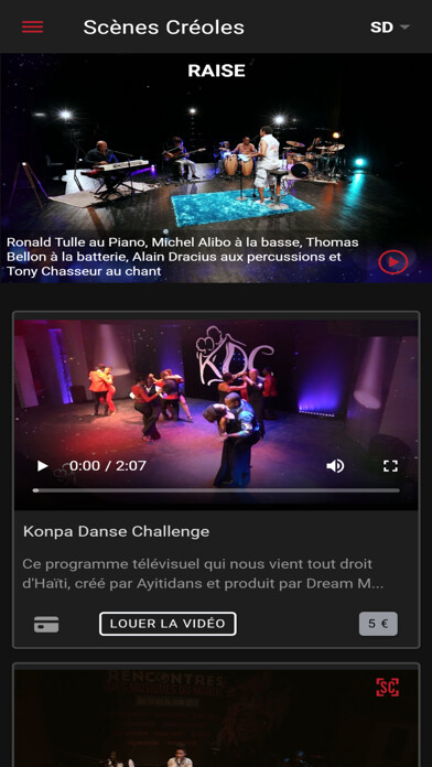Emulate iPhone app Scènes Créoles using MyAndroid Emulate iPhone app Scènes Créoles using MyAndroid