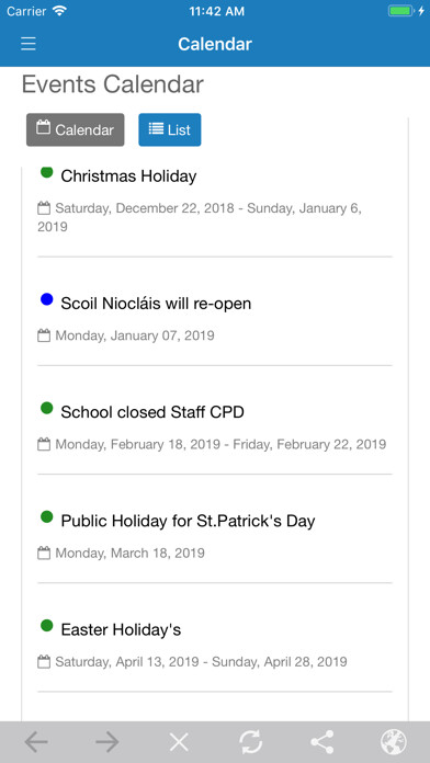 Emulate iPhone app Scoil Niocláis Primary School using MyAndroid Emulate iPhone app Scoil Niocláis Primary School using MyAndroid