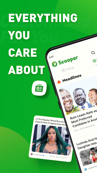 Run android online APK Scooper News：Trending  Viral from MyAndroid or emulate Scooper News：Trending  Viral using MyAndroid