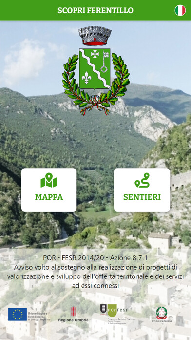 Emulate iPhone app Scopri Ferentillo using MyAndroid Emulate iPhone app Scopri Ferentillo using MyAndroid