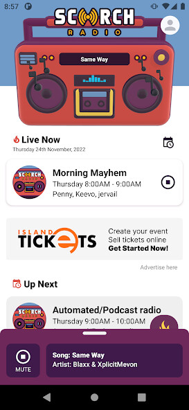 Run android online APK Scorch Radio from MyAndroid or emulate Scorch Radio using MyAndroid Run android online APK Scorch Radio from MyAndroid or emulate Scorch Radio using MyAndroid
