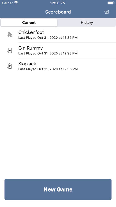 Emulate iPhone app Scoreboard: Game Night using MyAndroid Emulate iPhone app Scoreboard: Game Night using MyAndroid