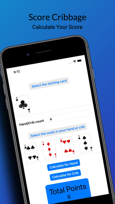 Emulate iPhone app Score Cribbage using MyAndroid Emulate iPhone app Score Cribbage using MyAndroid