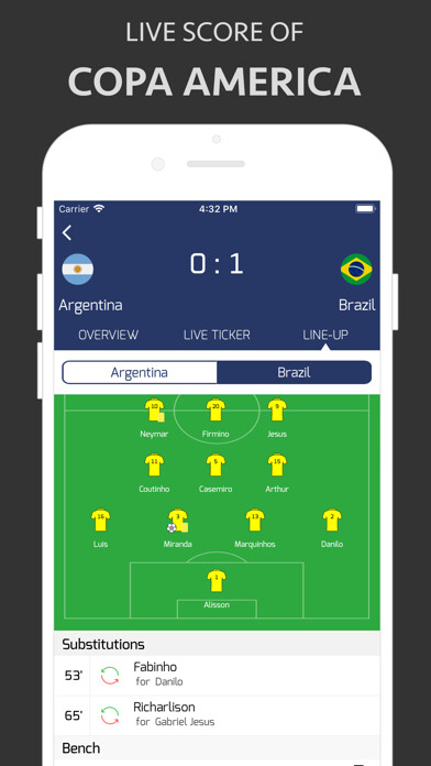 Emulate iPhone app Score for Copa America 2021 using MyAndroid Emulate iPhone app Score for Copa America 2021 using MyAndroid