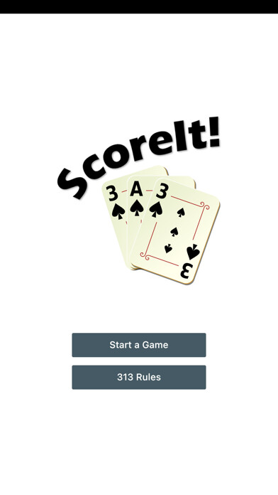 Emulate iPhone app ScoreIt! 313 using MyAndroid