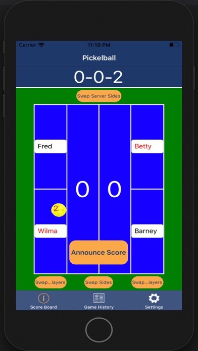Emulate iPhone app Score-It Remote Pickleball using MyAndroid Emulate iPhone app Score-It Remote Pickleball using MyAndroid