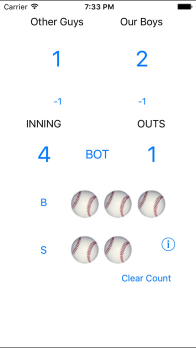 Emulate iPhone app Score Keeper Baseball: Basic using MyAndroid Emulate iPhone app Score Keeper Baseball: Basic using MyAndroid
