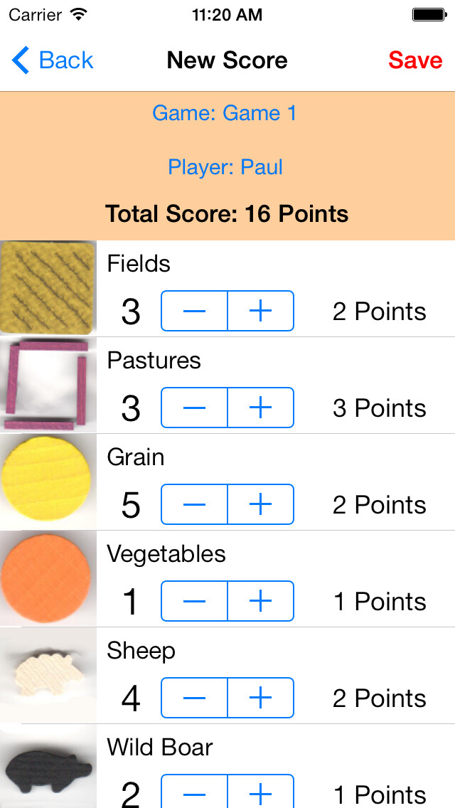 Emulate iPhone app Scorer Agricola Plus using MyAndroid Emulate iPhone app Scorer Agricola Plus using MyAndroid