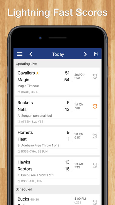 Emulate iPhone app Scores App for Pro Basketball using MyAndroid Emulate iPhone app Scores App for Pro Basketball using MyAndroid